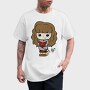 Hermione Reading Magic, Tricou Barbati (Unisex)