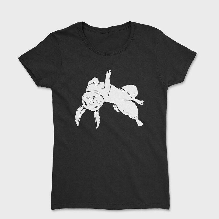 Rabbit Middle Finger, Tricou Femei