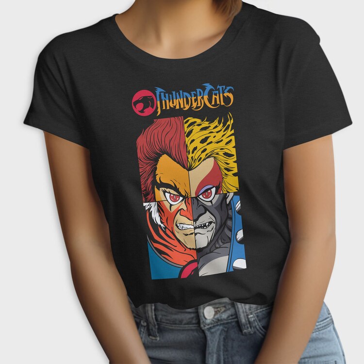 Thundercats Split Face, Tricou Femei