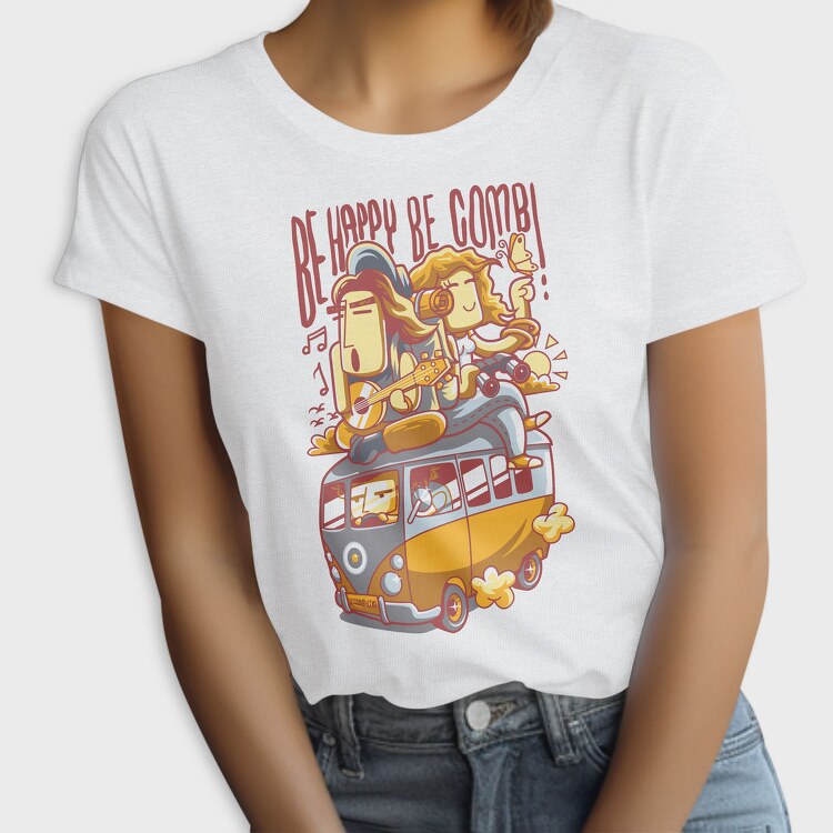 Be Happy Bus Ride, Tricou Femei