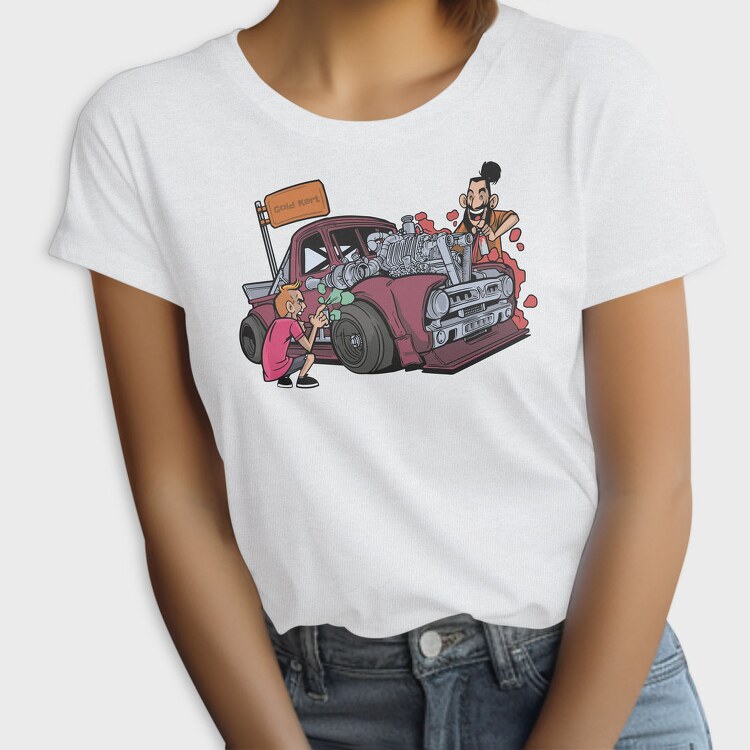 Hot Rod Garage, Tricou Femei