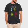 Pop Art Faces 1, Tricou Barbati (Unisex)