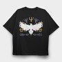 Raven Viking, Tricou Oversize Barbati (Unisex)
