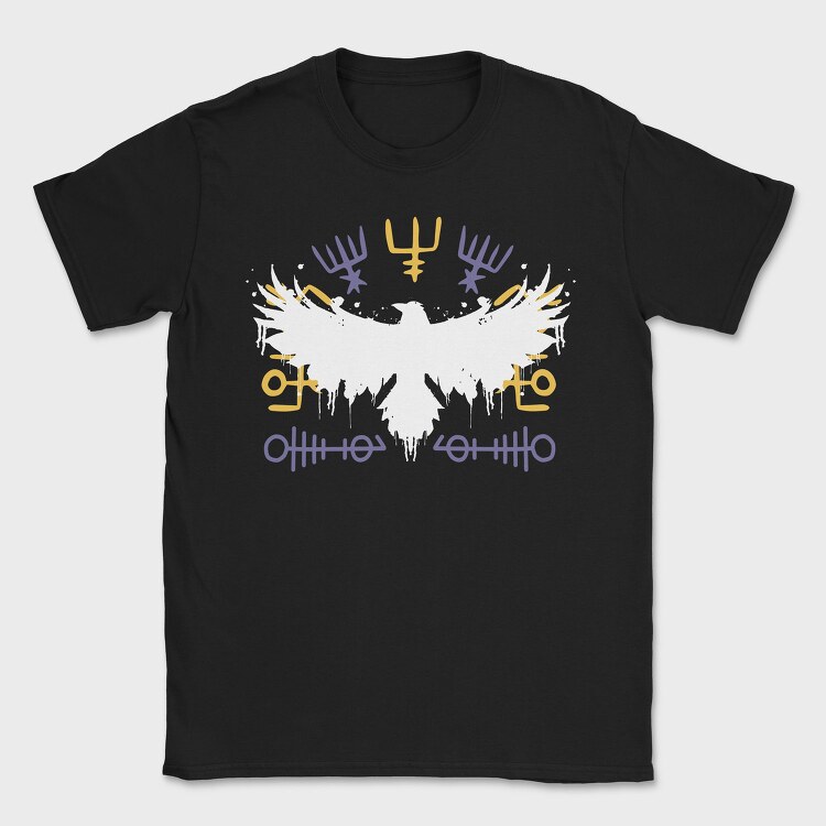Raven Viking, Tricou Barbati (Unisex)