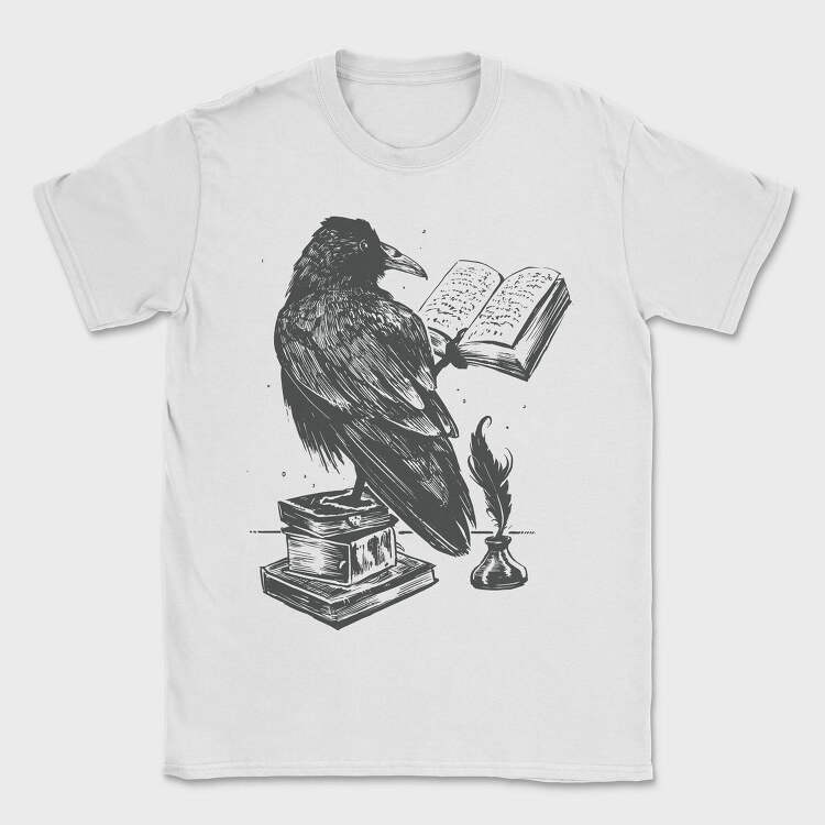 Raven Reading, Tricou Barbati (Unisex)