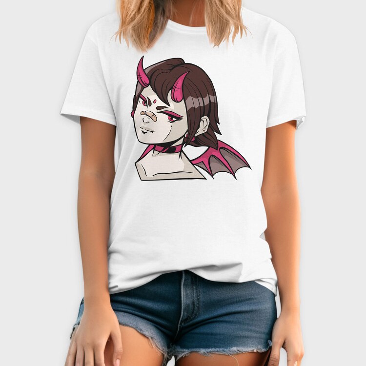 Demon Girls Gaze, Tricou Barbati (Unisex)