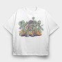 Rat Gang, Tricou Oversize Barbati (Unisex)