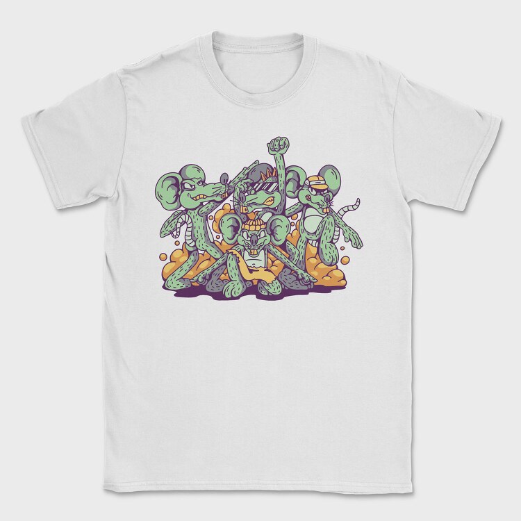 Rat Gang, Tricou Barbati (Unisex)