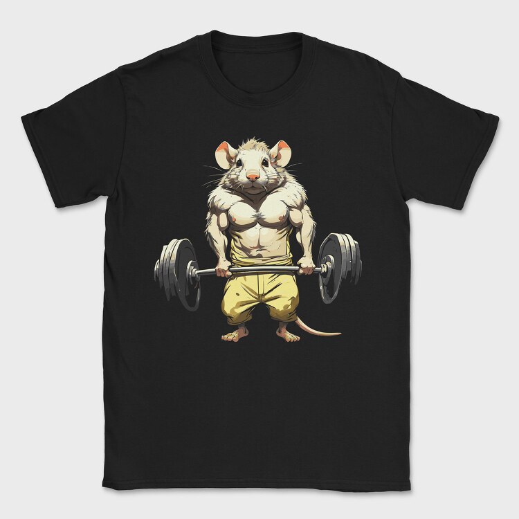 Rat Dead Lift, Tricou Barbati (Unisex)