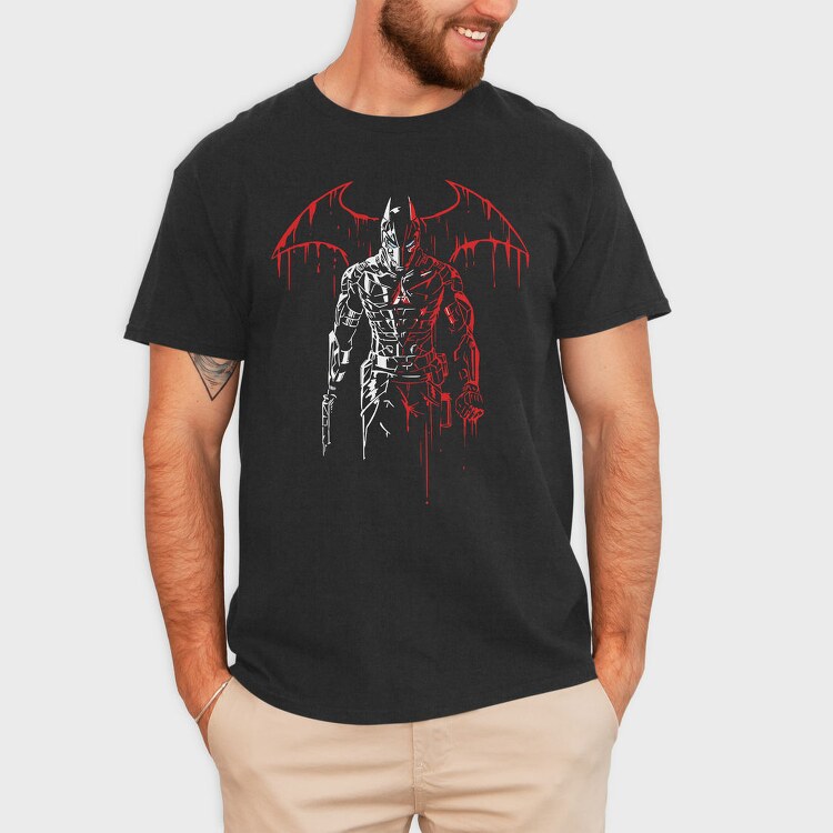 Demon Wings Blood, Tricou Barbati (Unisex)