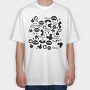 Mickey Mouse Gosh, Tricou Oversize Barbati (Unisex)
