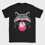 Raccoon Bubblegum, Tricou Barbati (Unisex)