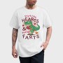 Dino Hearts Farts, Tricou Barbati (Unisex)