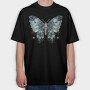 Mystic Wings Moon, Tricou Oversize Barbati (Unisex)