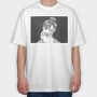 Joker Smile 1, Tricou Oversize Barbati (Unisex)