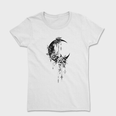 Mystical Moon Flowers, Tricou Femei