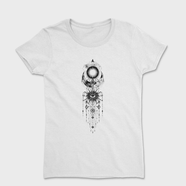 Mystical Moon Sublimation, Tricou Femei