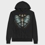 Mystical Moth Wings, Hanorac Oversize Barbati (Unisex)