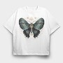 Mystical Moth Wings, Tricou Oversize Barbati (Unisex)
