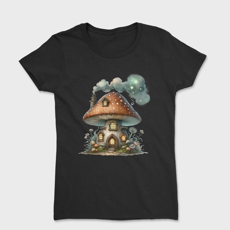 Mystical Mushroom House, Tricou Femei
