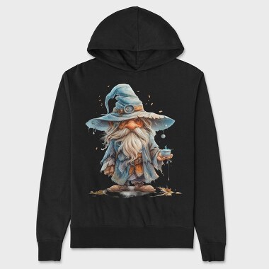 Mystical Wizard Hat, Hanorac Oversize Barbati (Unisex)