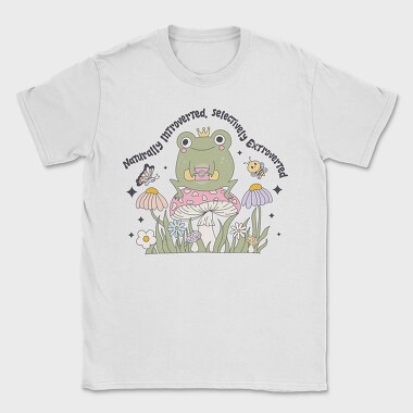 Naturally Introverted Selectively Extroverted, Tricou Barbati (Unisex)
