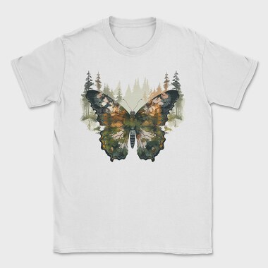 Nature Butterfly Forest, Tricou Barbati (Unisex)