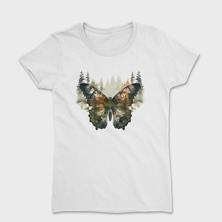 Nature Butterfly Forest, Tricou Femei