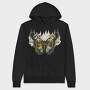 Nature Butterfly Forest, Hanorac Oversize Barbati (Unisex)
