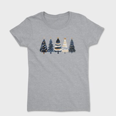 Navy Christmas Trees, Tricou Femei