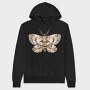 Night Dream Moth, Hanorac Oversize Barbati (Unisex)