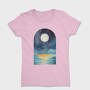 Night Ocean Moonlight, Tricou Femei