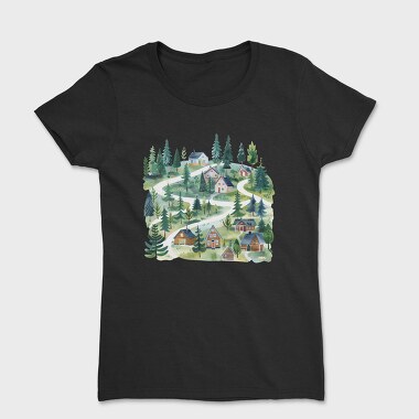 Nordic Cottage Hillside, Tricou Femei