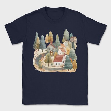 Nordic Cottage Nest, Tricou Barbati (Unisex)