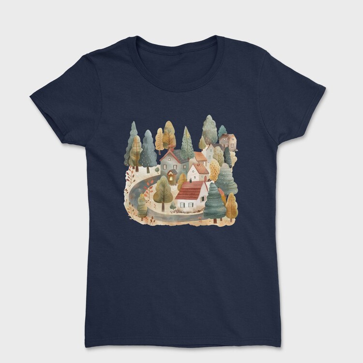 Nordic Cottage Nest, Tricou Femei