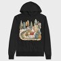 Nordic Cottage Nest, Hanorac Oversize Barbati (Unisex)