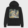 Nordic Cottage Path, Hanorac Oversize Barbati (Unisex)