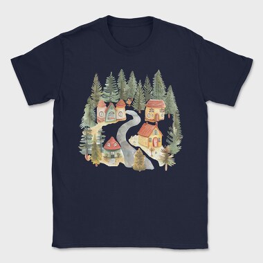 Nordic Fairy Cove, Tricou Barbati (Unisex)