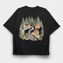 Nordic Fairy Cove, Tricou Oversize Barbati (Unisex)
