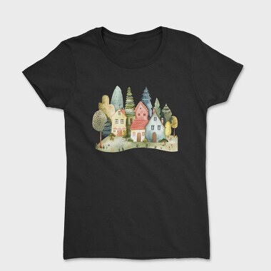 Nordic Fairy Village, Tricou Femei
