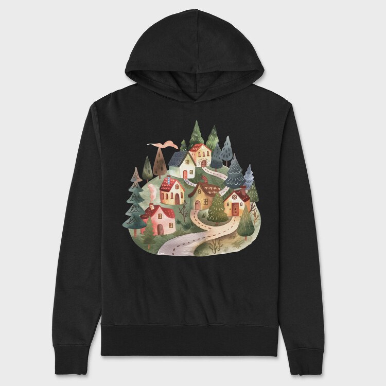 Nordic Holiday Homes, Hanorac Oversize Barbati (Unisex)