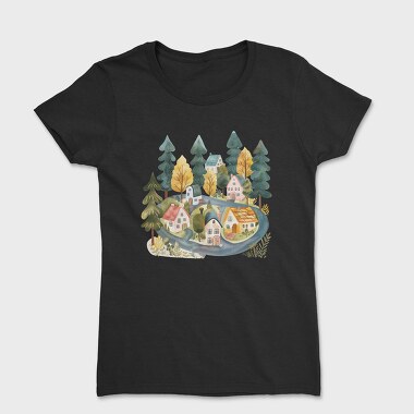 Nordic Home Clipart, Tricou Femei