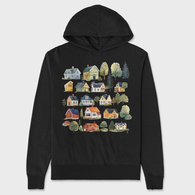Nordic Homes Culture, Hanorac Oversize Barbati (Unisex)