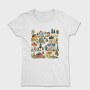Nordic Homes Illustration, Tricou Femei