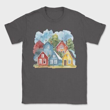 Nordic Houses Culture, Tricou Barbati (Unisex)