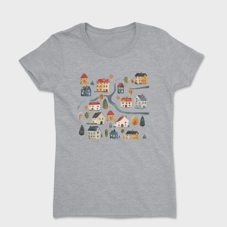 Nordic Houses Forest, Tricou Femei