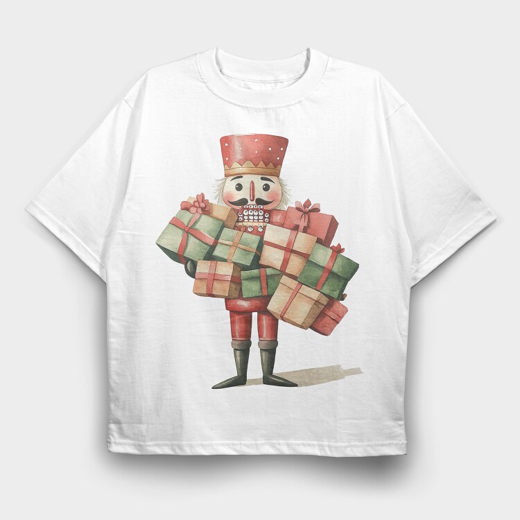 Nutcracker Gifts, Tricou Oversize Barbati (Unisex)