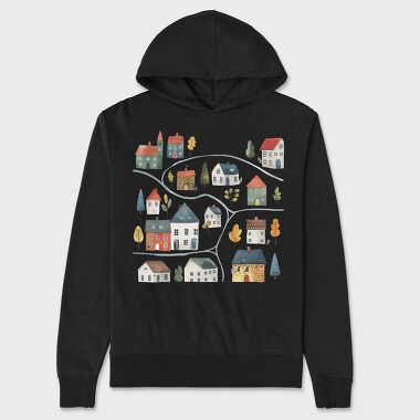 Oak Meadow Houses Nest, Hanorac Oversize Barbati (Unisex)