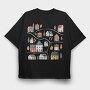 Oak Meadow Houses Nest, Tricou Oversize Barbati (Unisex)