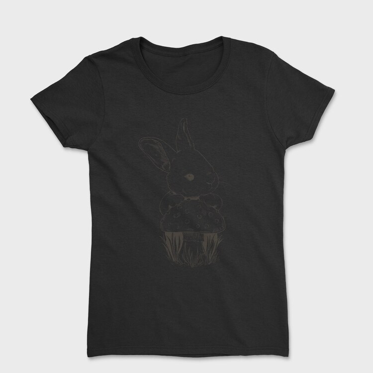 Rabbit and Mushroom, Tricou Femei